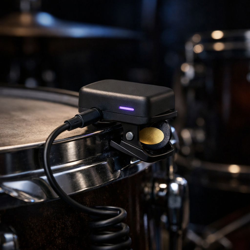GigFrame Pulse clip-on sensor for live tempo detection